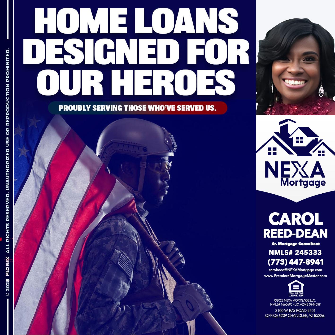 home loans - Carol Dean -Sr. Mortgage Consultant