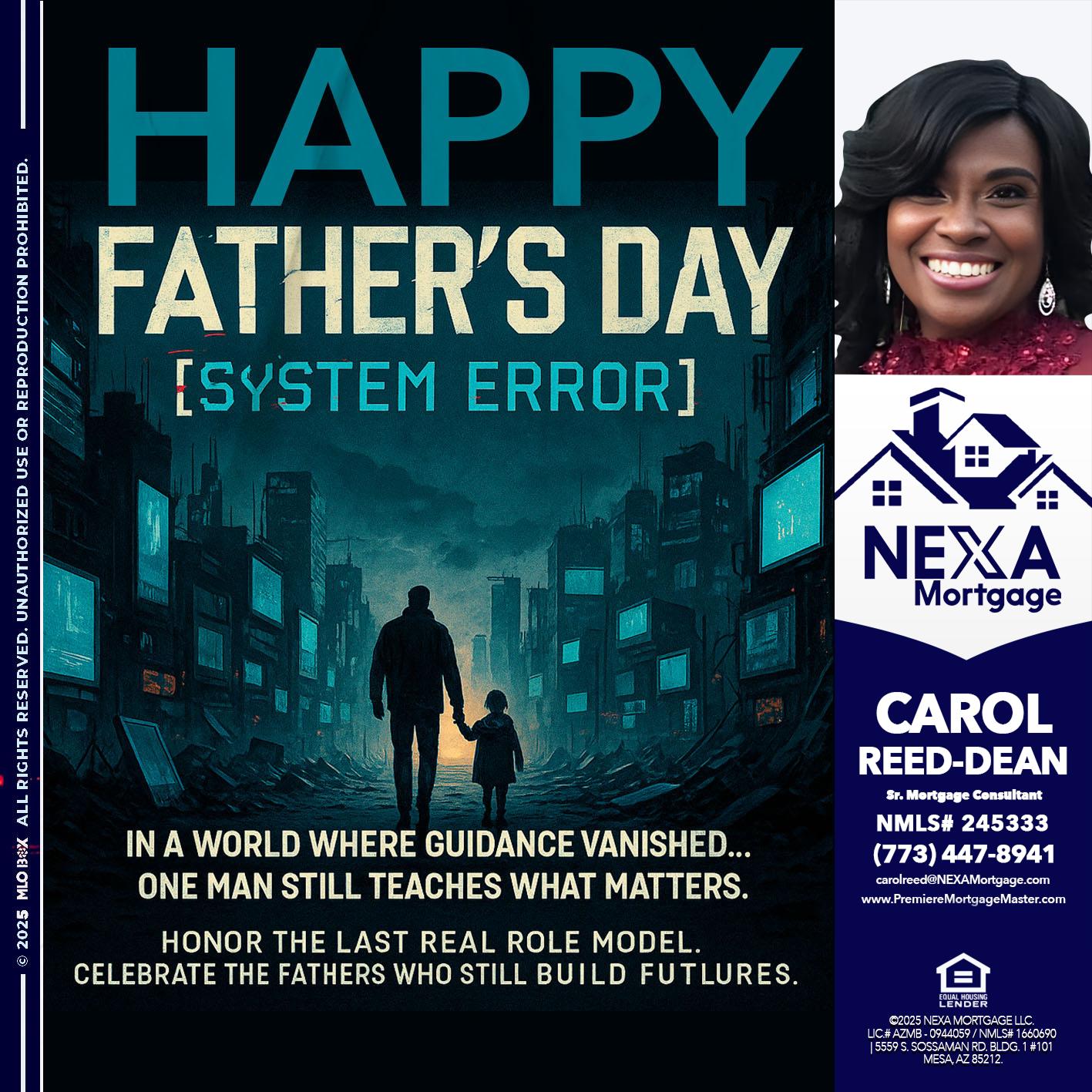HAPPY FATHERS DAY - Carol Dean -Sr. Mortgage Consultant