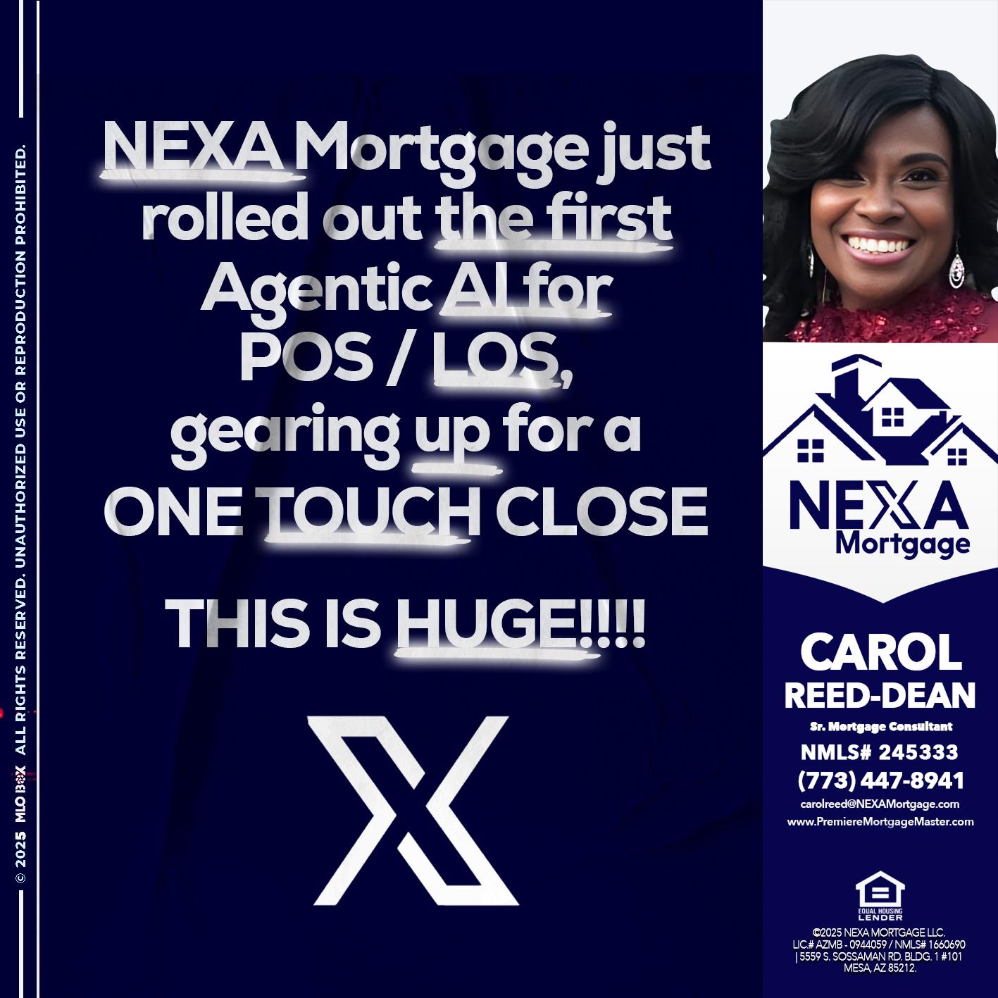NEXA MORTGAGE - Carol Dean -Sr. Mortgage Consultant