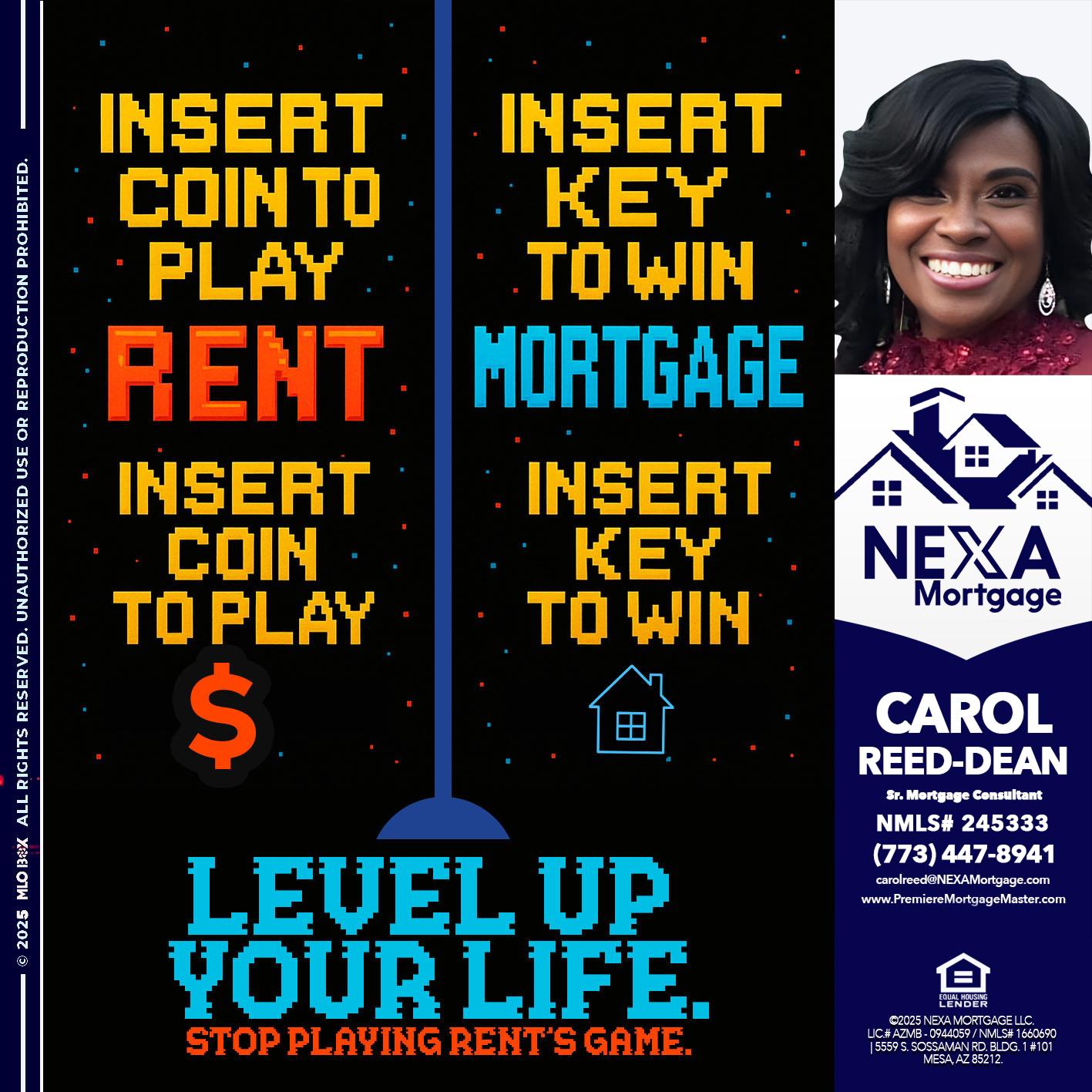 INSERT COIN - Carol Dean -Sr. Mortgage Consultant