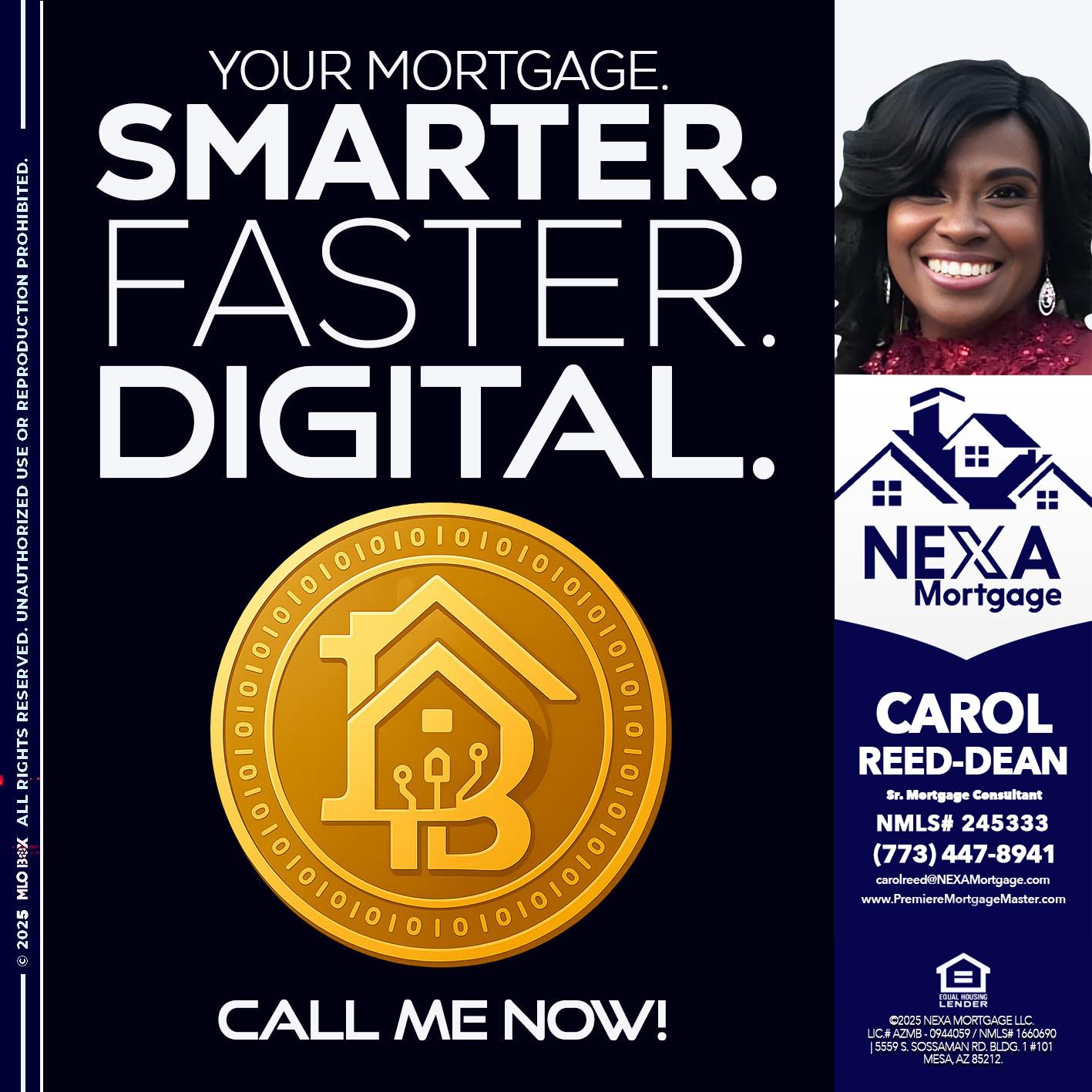 YOUR MORTGAGE - Carol Dean -Sr. Mortgage Consultant