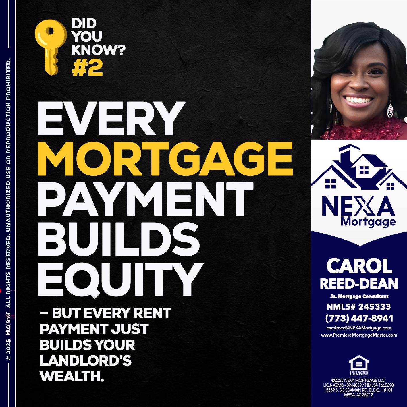 DID YOU KNOW? - Carol Dean -Sr. Mortgage Consultant