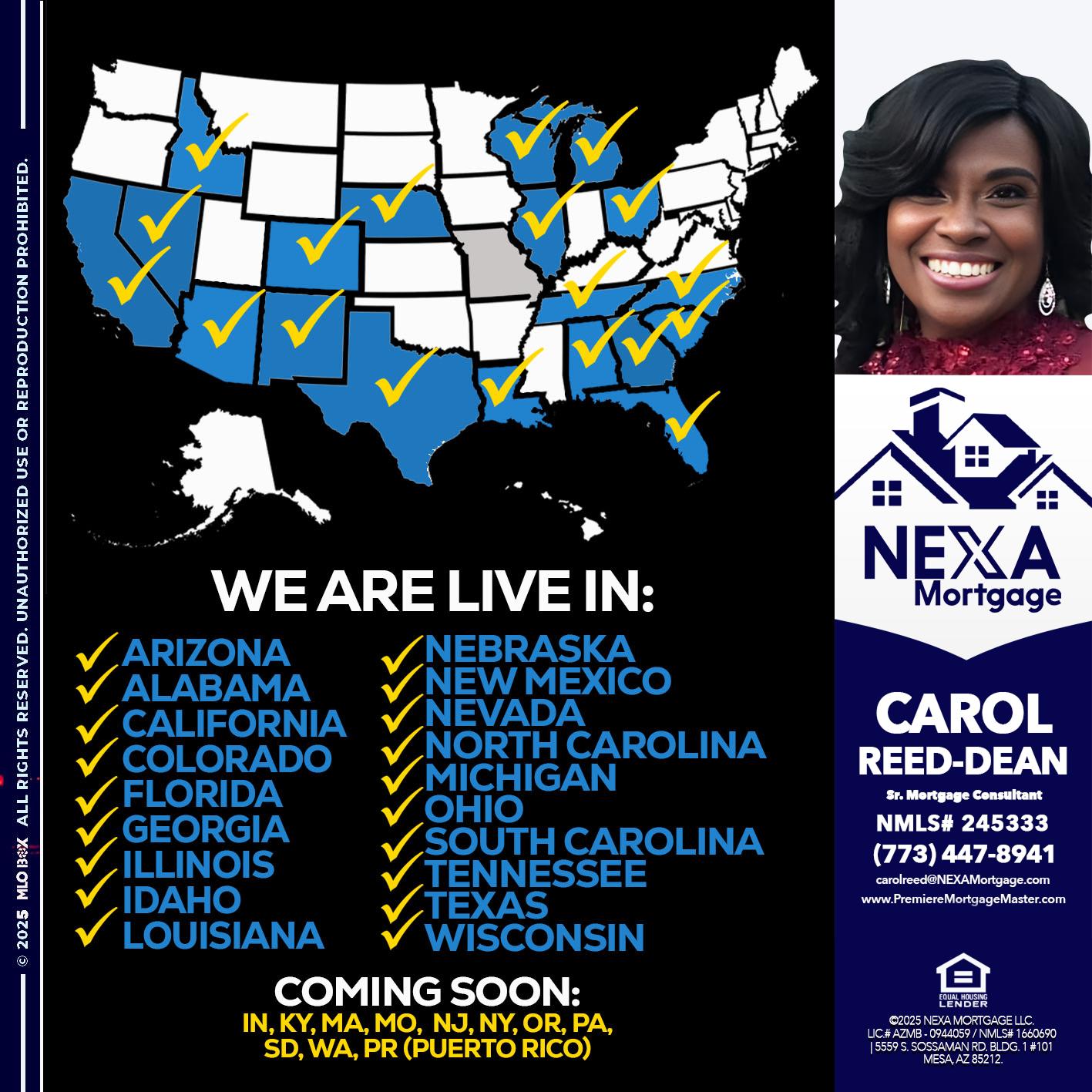 New Mexico live - Carol Dean -Sr. Mortgage Consultant