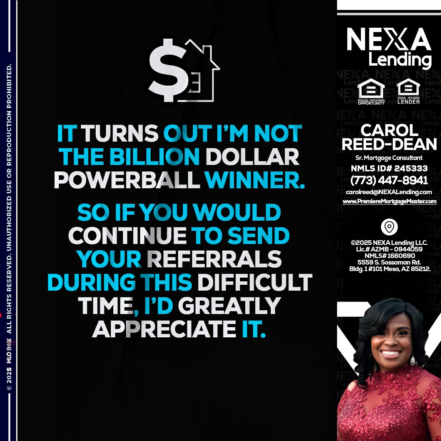 IT TURNS - Carol Dean -Sr. Mortgage Consultant