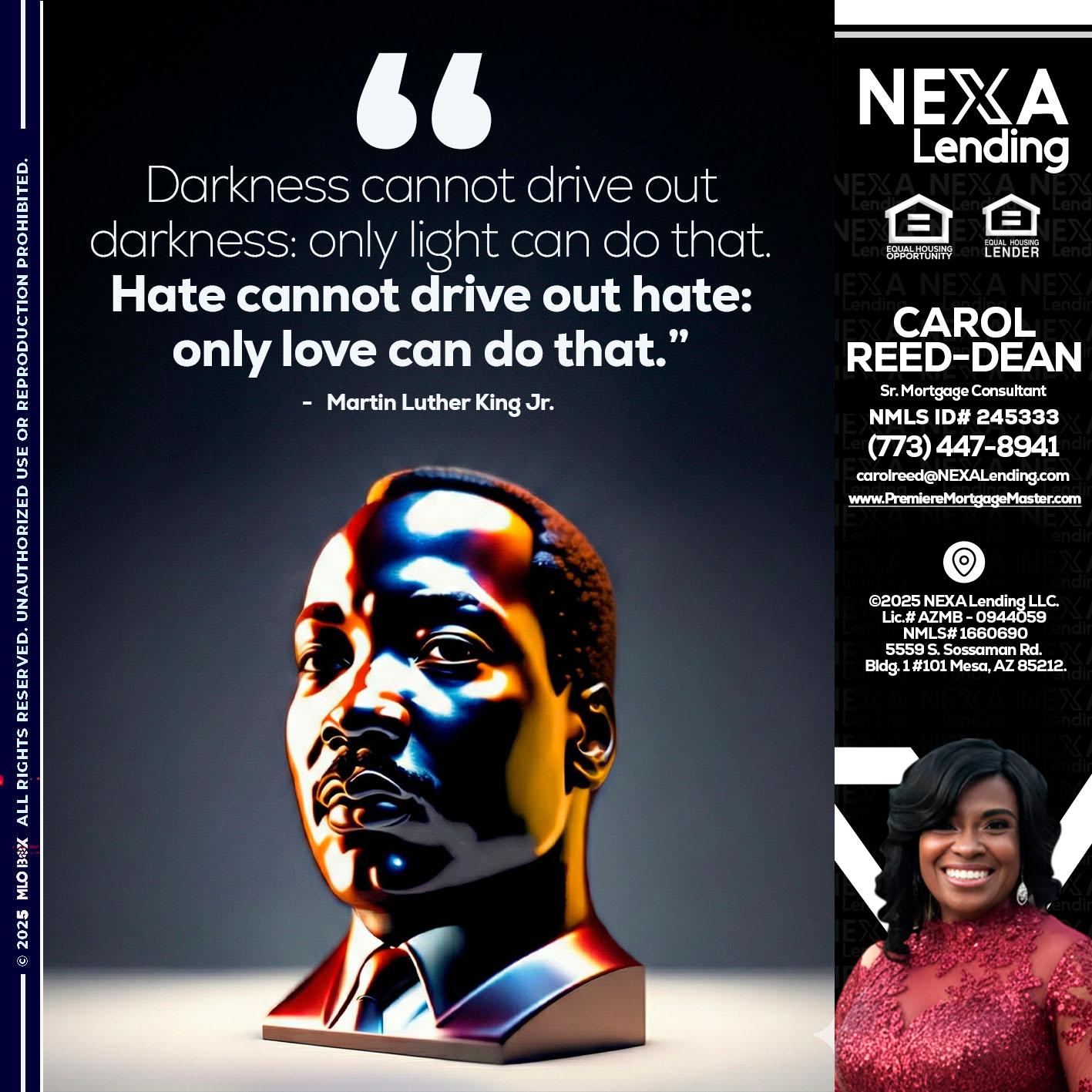 MLK 2026 - Carol Dean -Sr. Mortgage Consultant