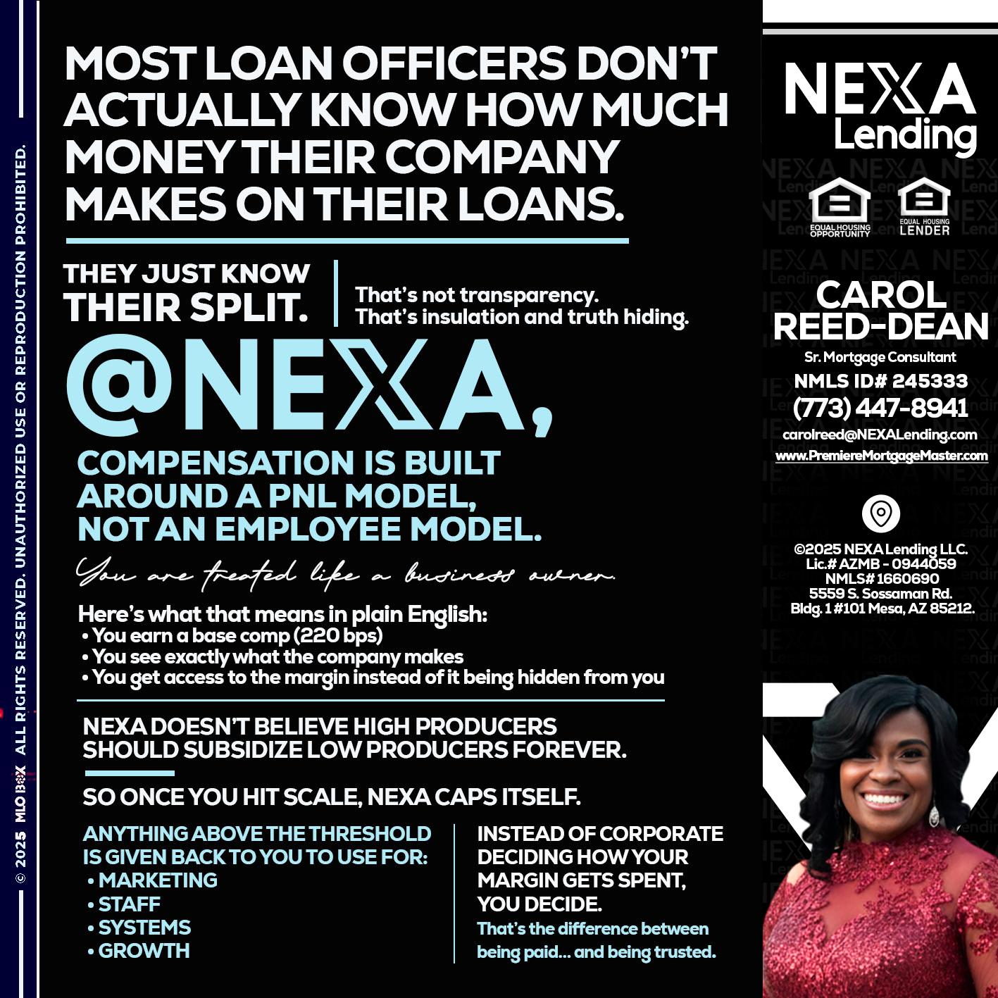 @NEXA - Carol Dean -Sr. Mortgage Consultant