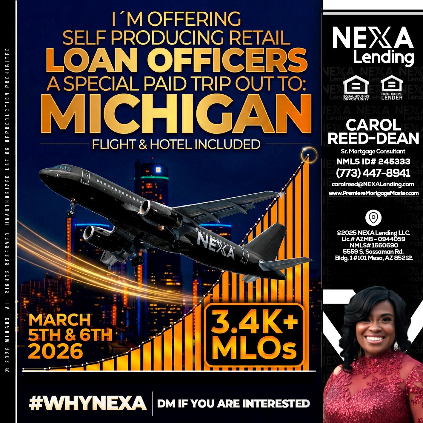 MICHIGAN - Carol Dean -Sr. Mortgage Consultant