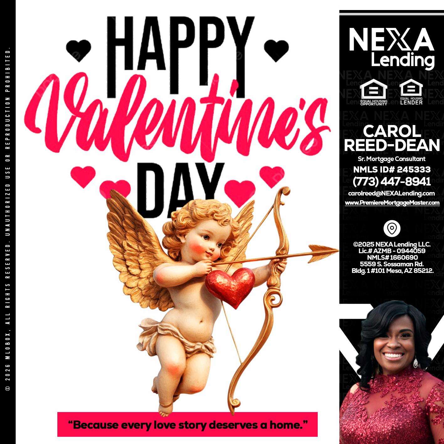 happy valentines day - Carol Dean -Sr. Mortgage Consultant