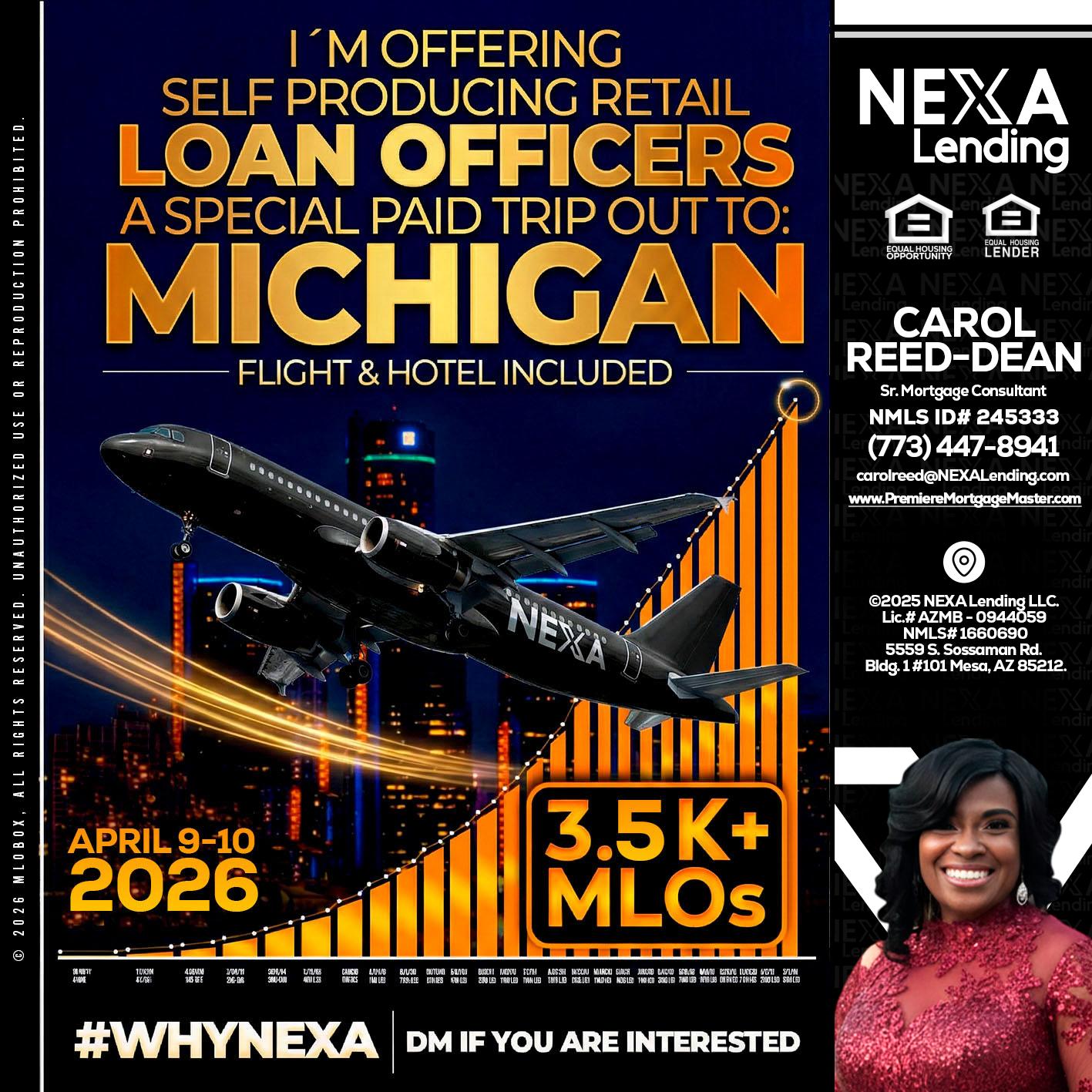 3.5K - Carol Dean -Sr. Mortgage Consultant