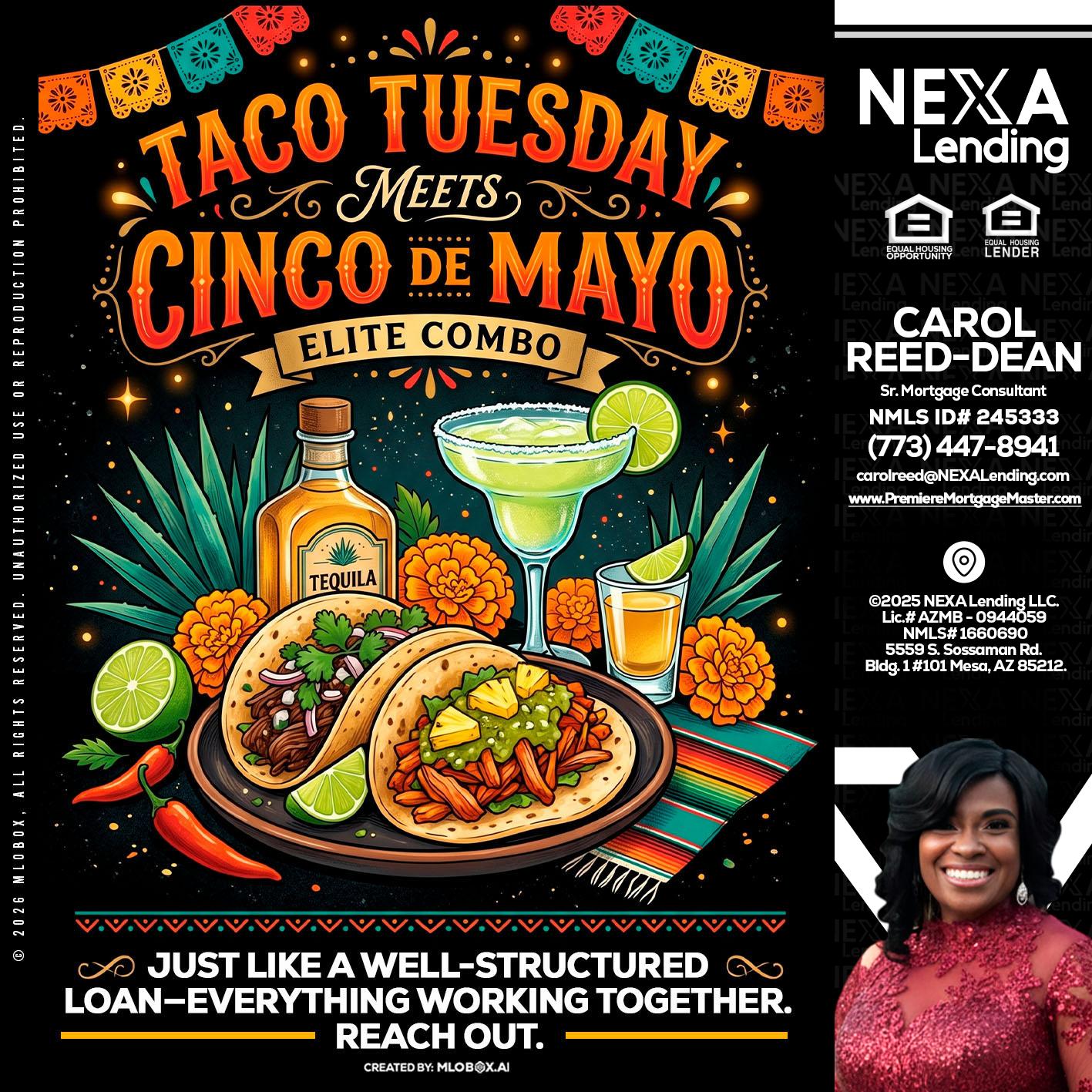 TACO TUESDAY - Carol Dean -Sr. Mortgage Consultant