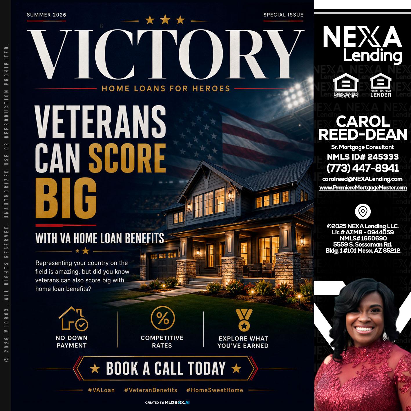 VICTORY - Carol Dean -Sr. Mortgage Consultant