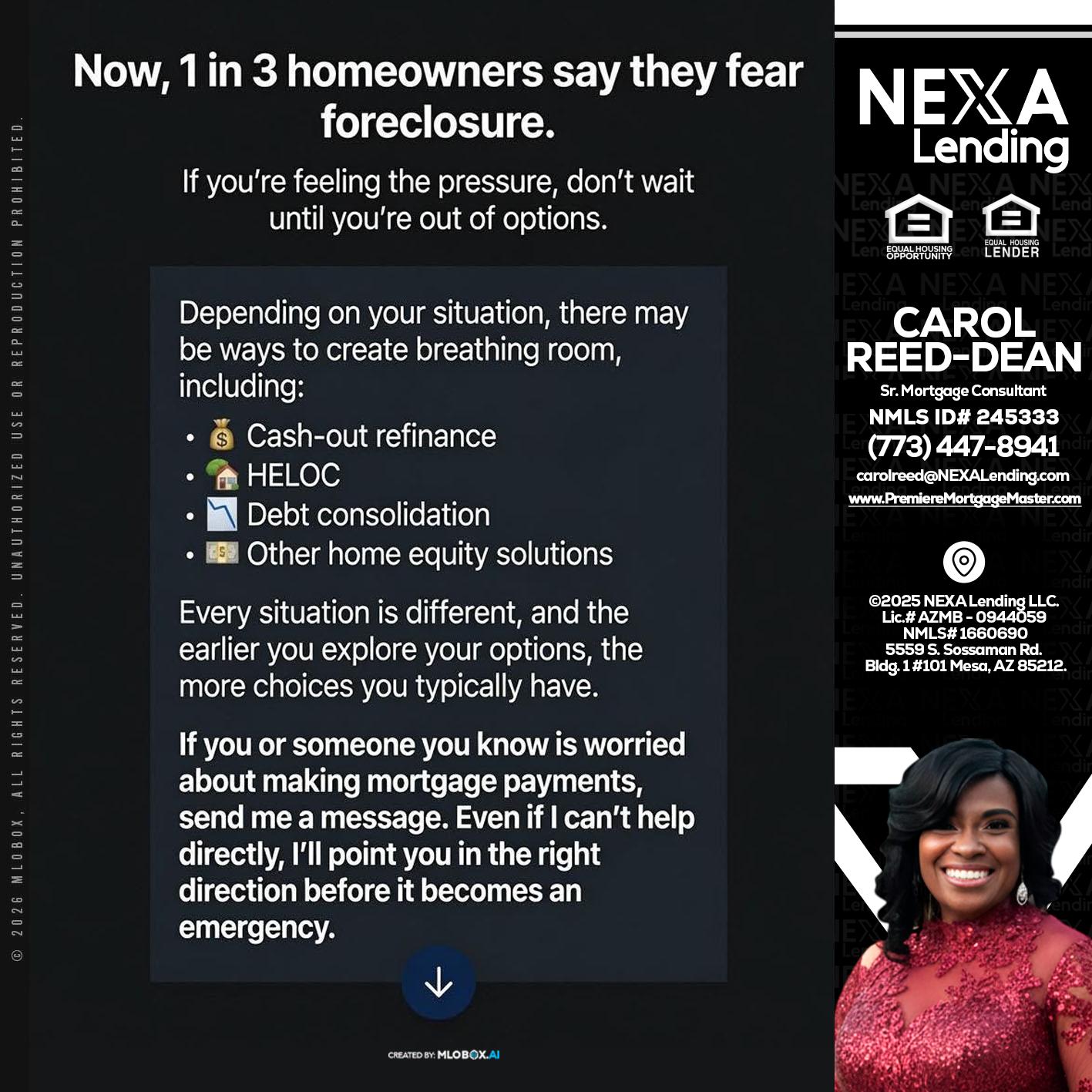 NOW - Carol Dean -Sr. Mortgage Consultant