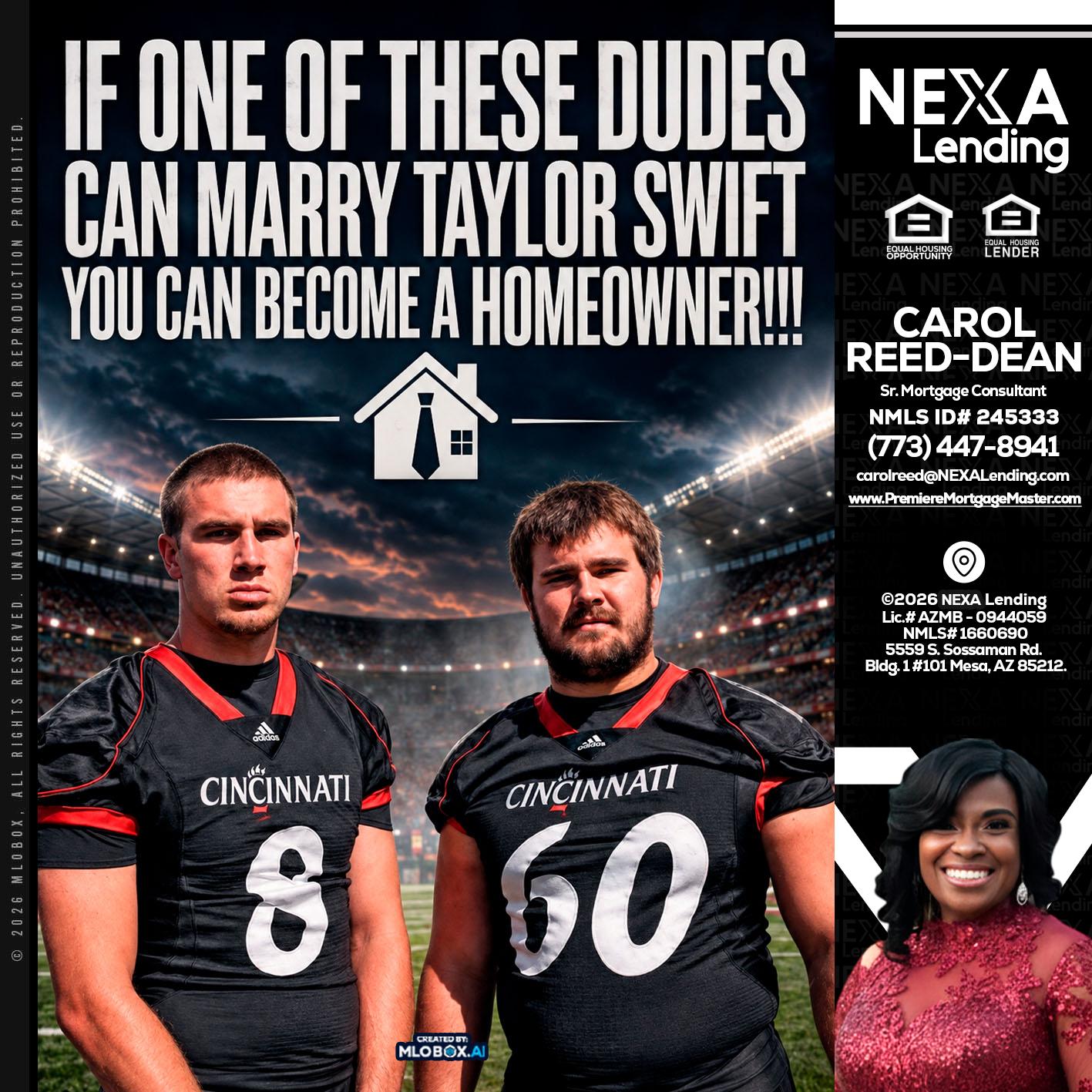 if one of these - Carol Dean -Sr. Mortgage Consultant