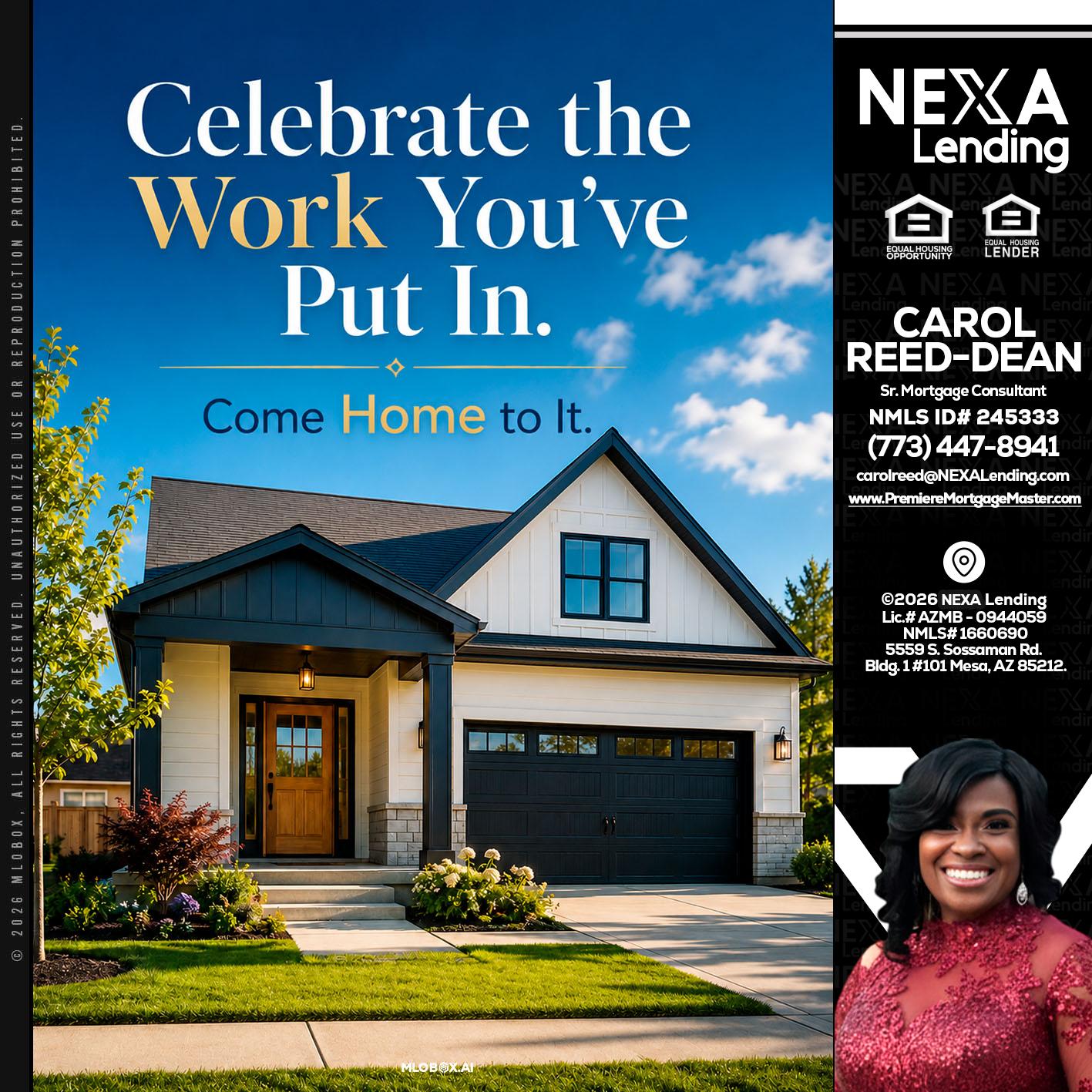 celebrate Labor Day - Carol Dean -Sr. Mortgage Consultant